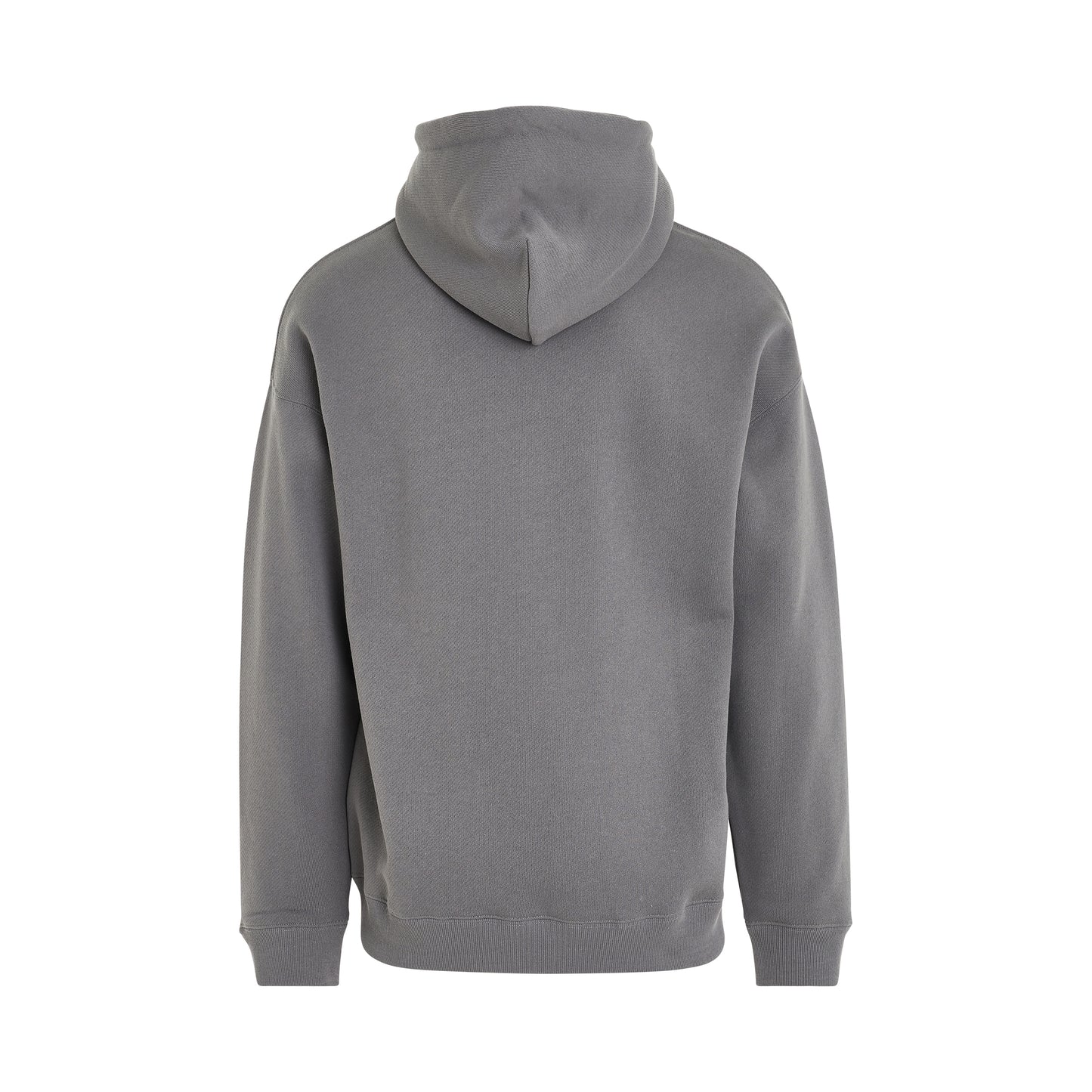 Embroidered Distorted Hoodie in Slate Grey