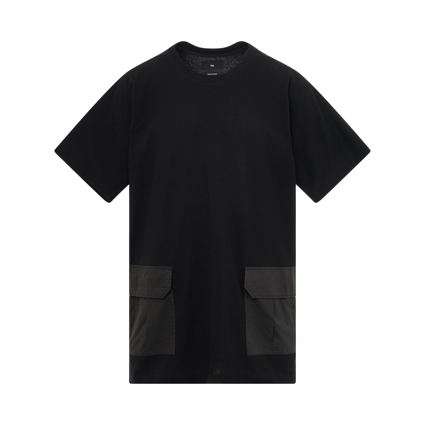 Pocket Short Sleeve T-Shirt in Black