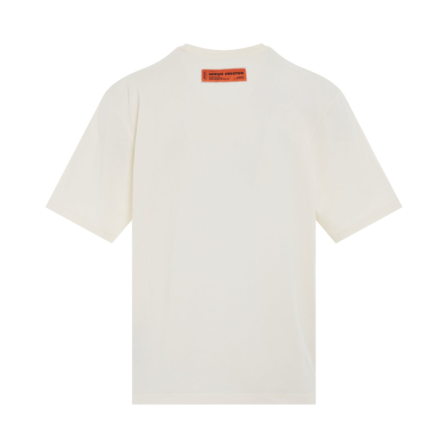 HPNY Regular Fit Short Sleeve T-Shirt in White/Black