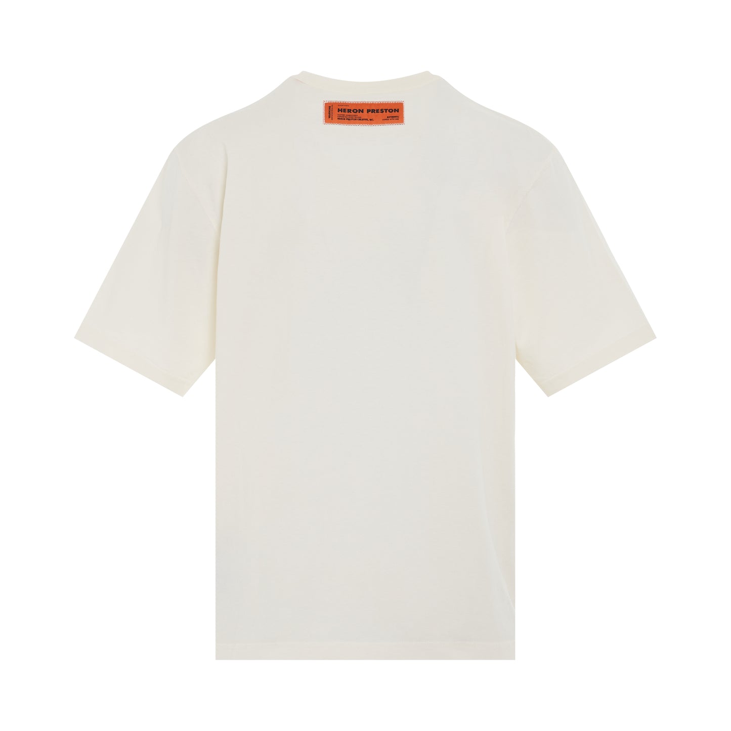 Censored Heron Short Sleeve T-Shirt in White/Light Blue