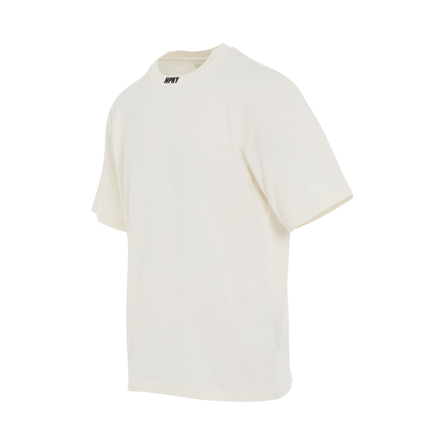 HPNY Embroidered Short Sleeve T-Shirt in White/Black