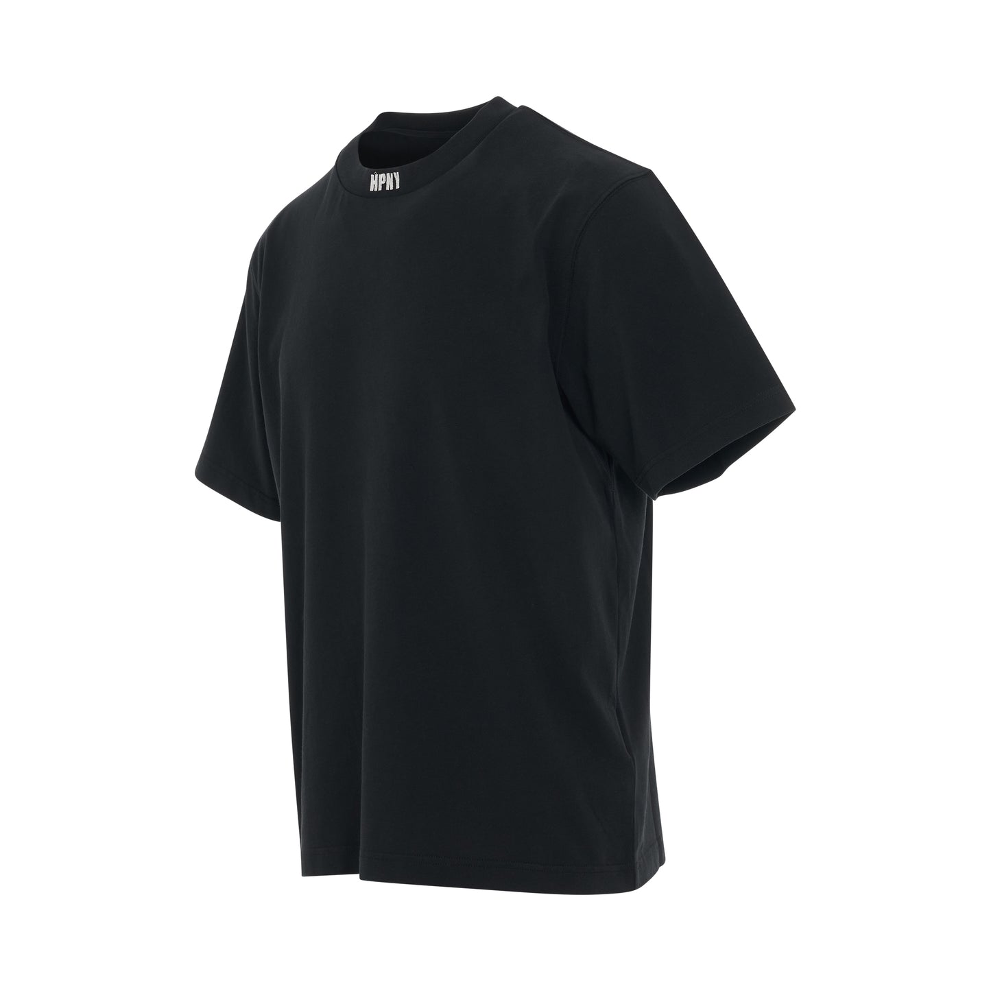 HPNY Embroidered Short Sleeve T-Shirt in Black/White