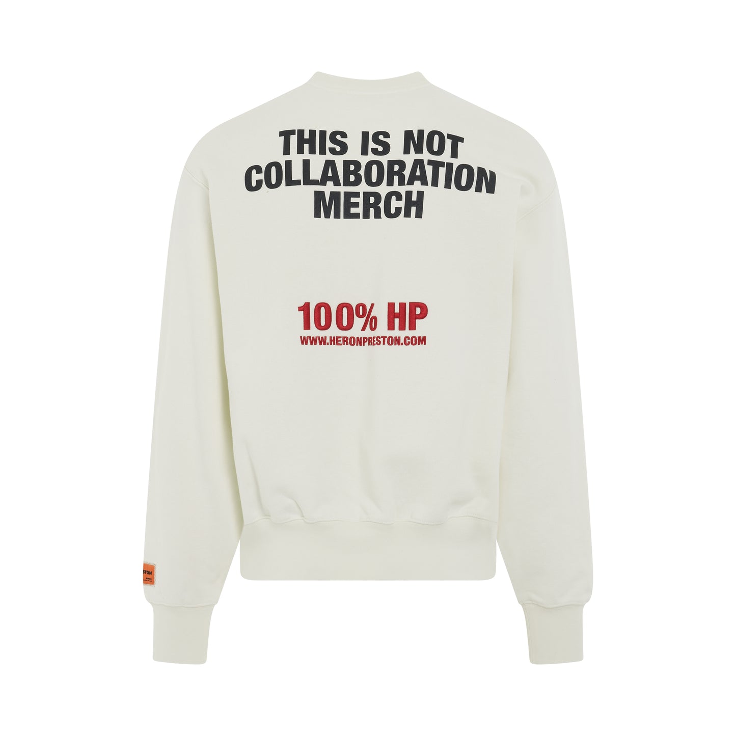 This Is Not Crewneck in White/Black