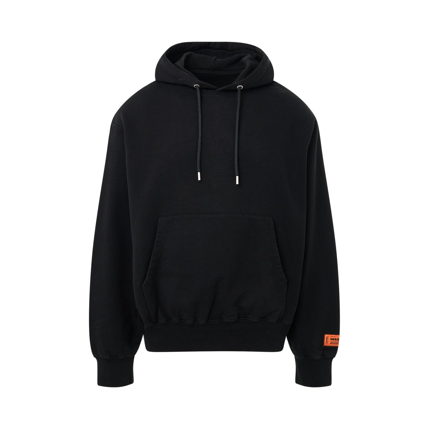 Heron Ex-Ray Recycled Hoodie in Black