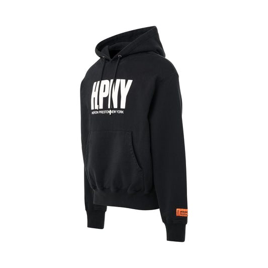 Regular HPNY Hoodie in Black/White