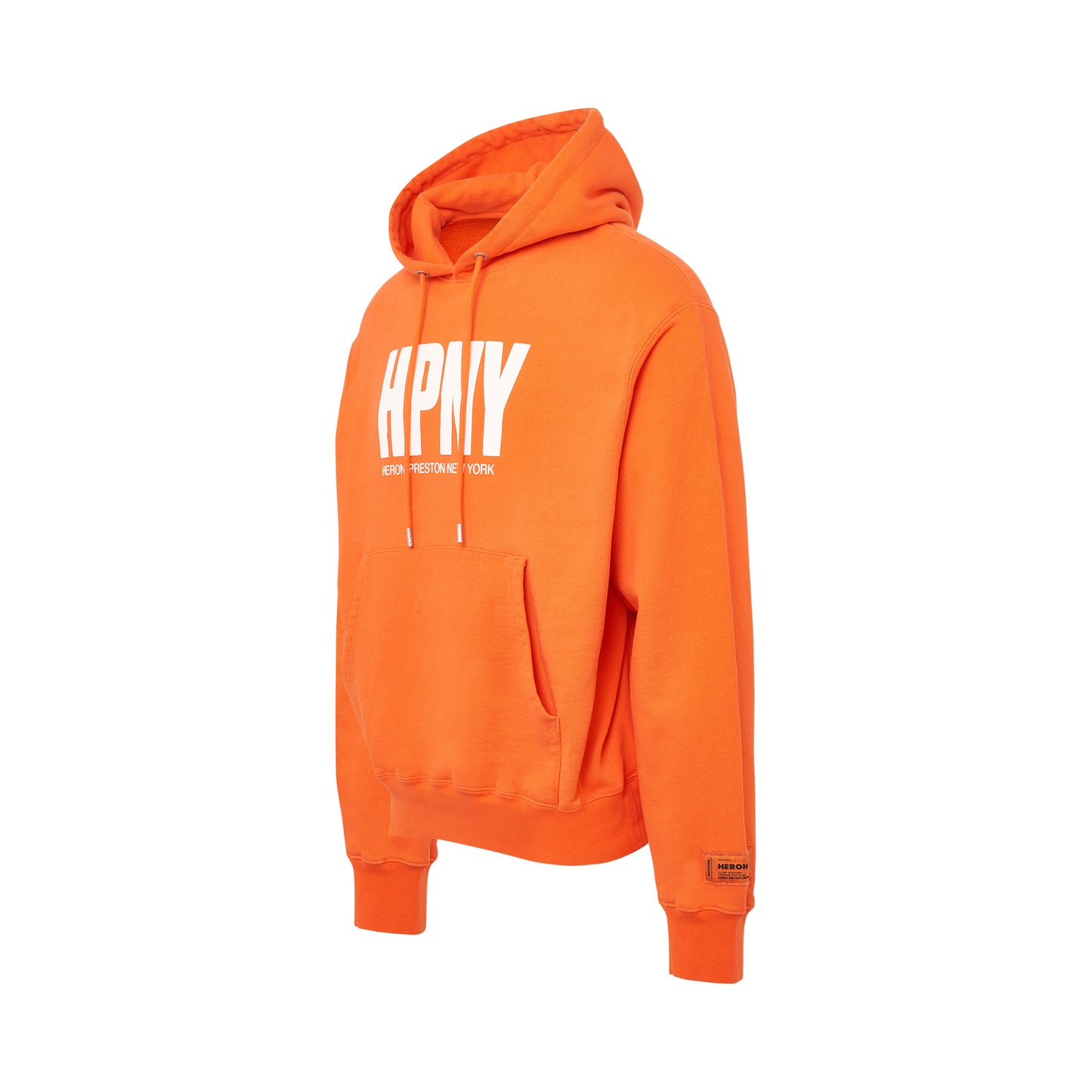 Regular HPNY Hoodie in Orange/White