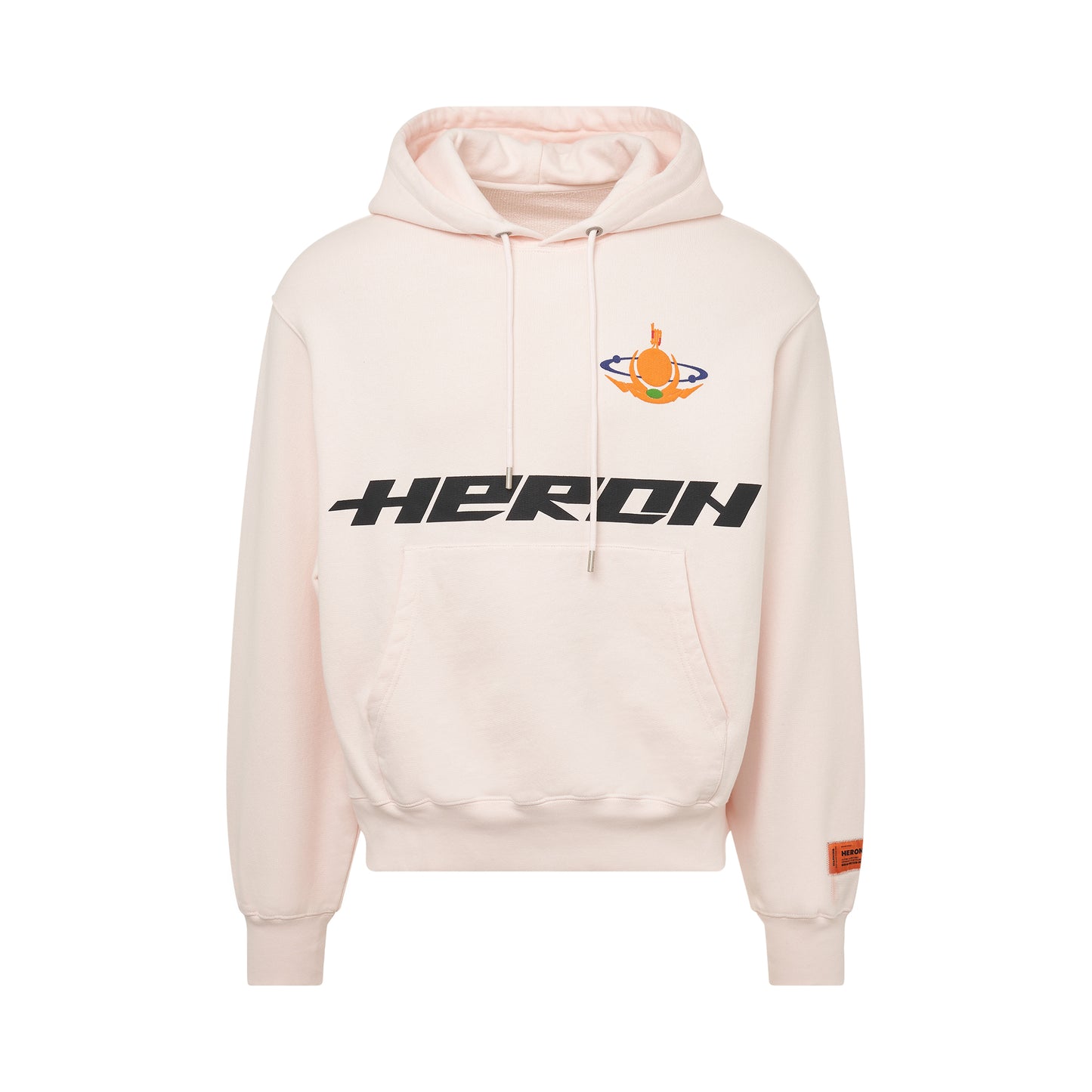 Heron Burn Hoodie in Pink/Black