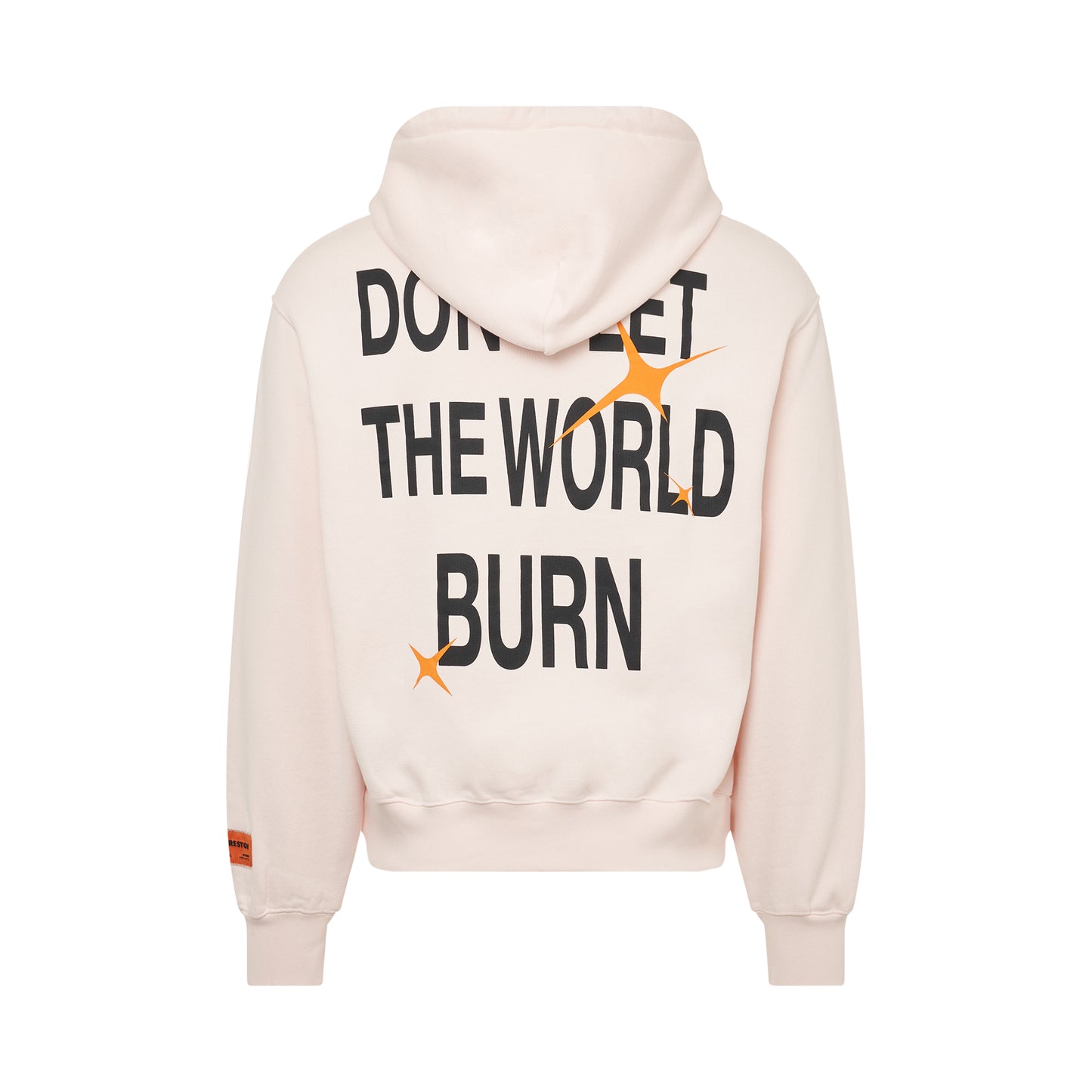 Heron Burn Hoodie in Pink/Black