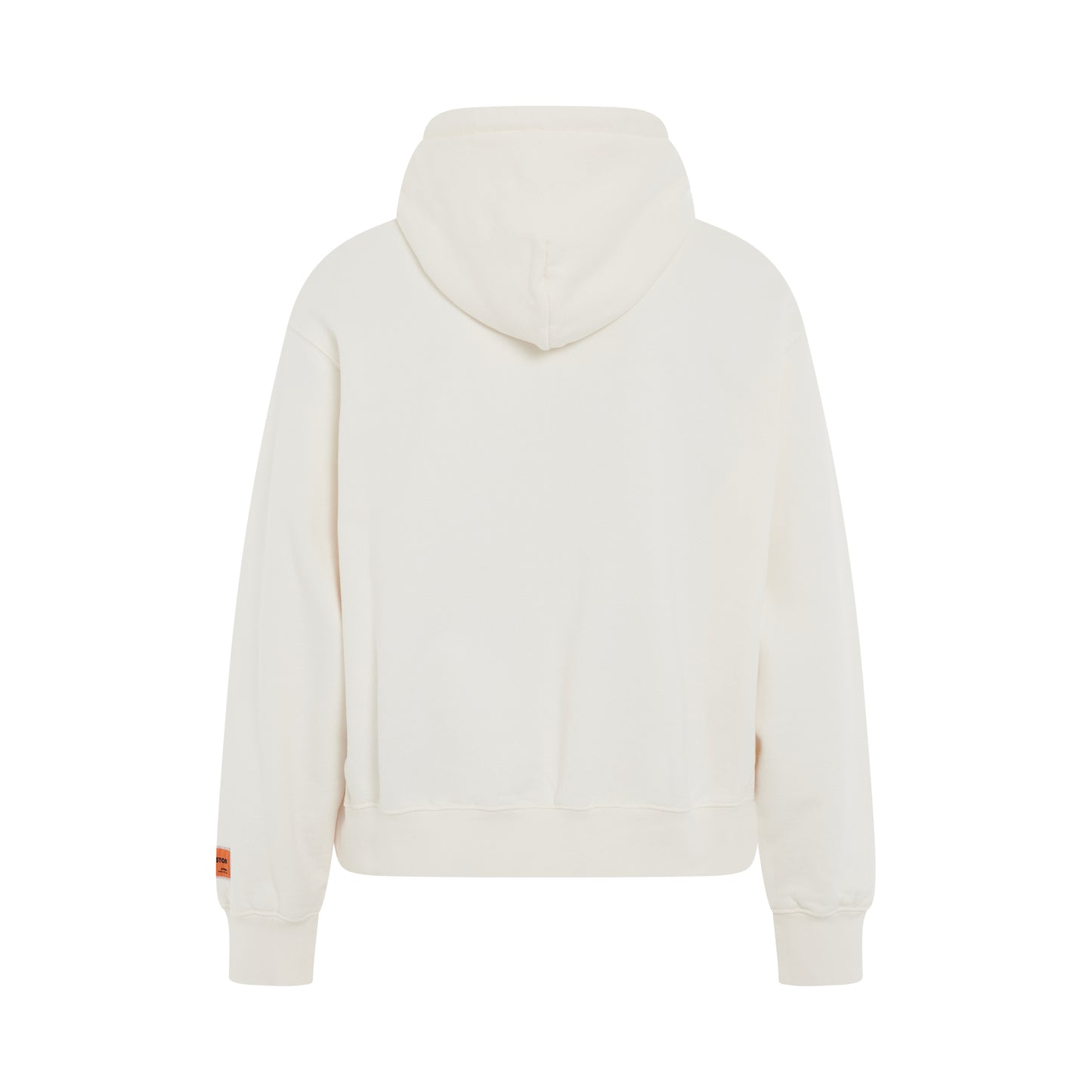 Censored Heron Hoodie in White/Light Blue