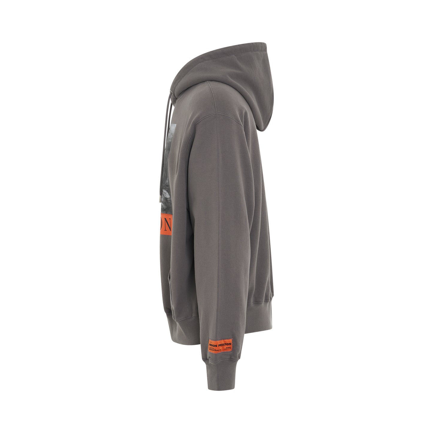 Heron BW Hoodie in Grey/Black