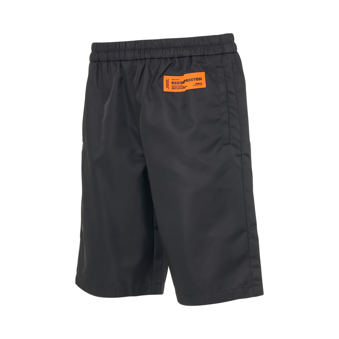 Ex-Ray Nylon Shorts in Black