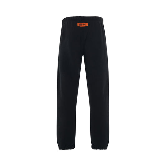 HPNY Regular Fit Sweatpants in Black/White