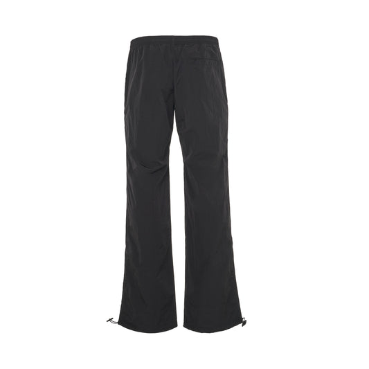 Heron Fly Nylon Trackpants in Black/White