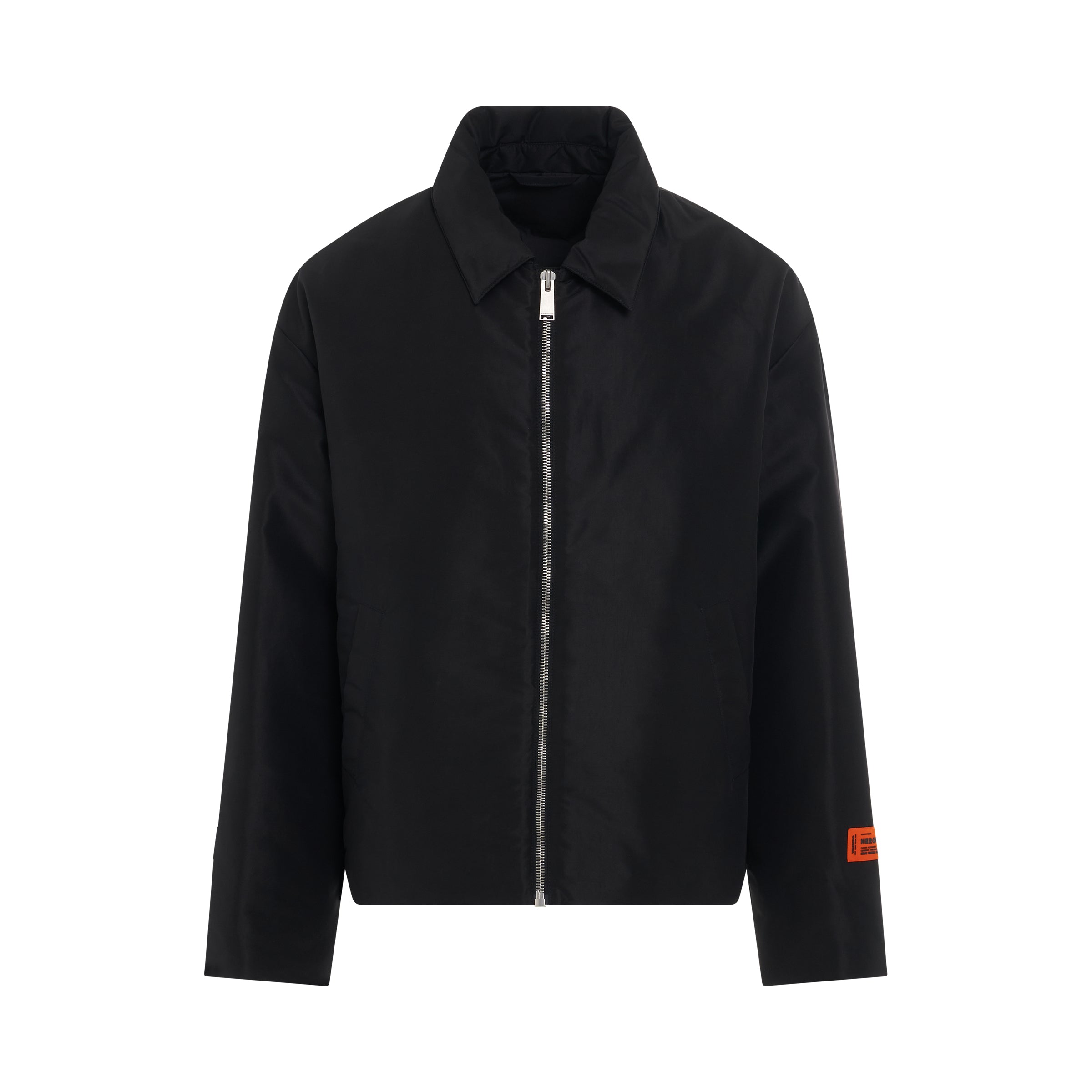 Ex-Rat Nylon Security Jacket in Black