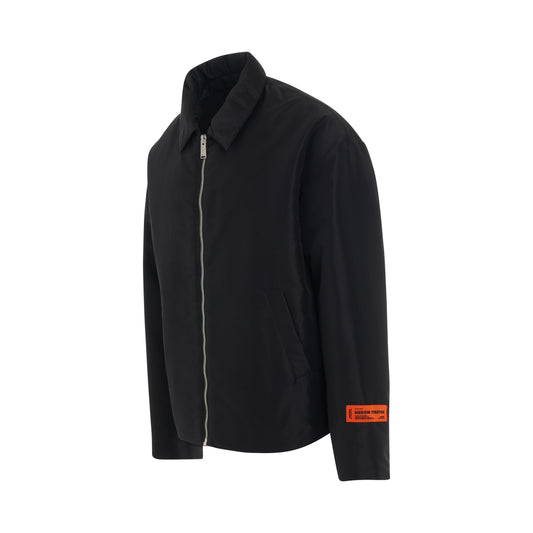 Ex-Rat Nylon Security Jacket in Black