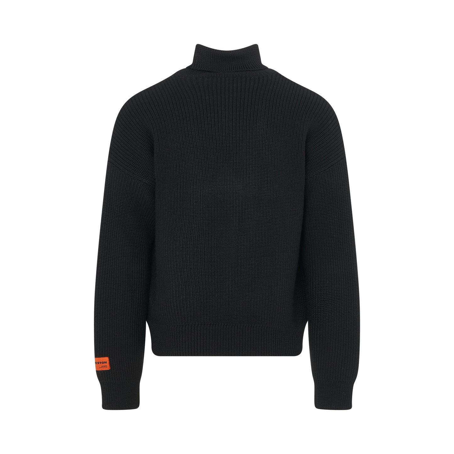 HPNY Knit Rollneck in Black/White