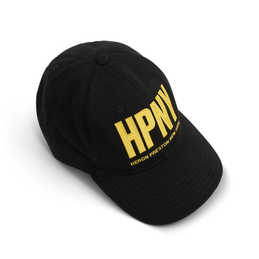 Regular Fit HPNY Hat in Black/Yellow