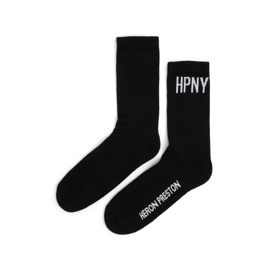 HPNY Long Socks in Black/White