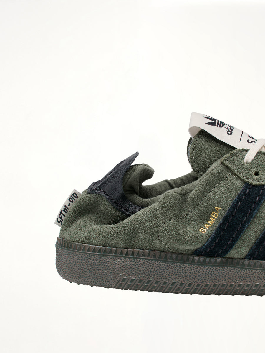 Adidas Samba OG SFTM in Base Green