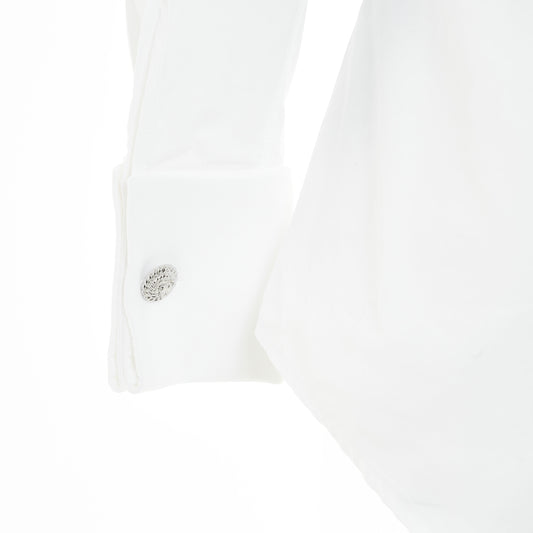 Cotton Popeline Shirt in White