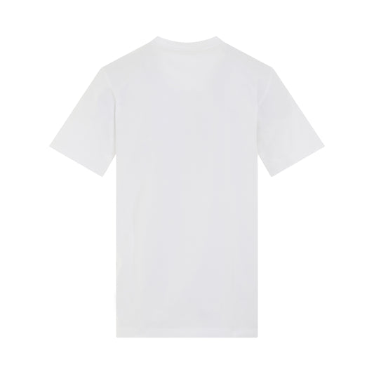 Printed Logo Crewneck T-Shirt in Lily White