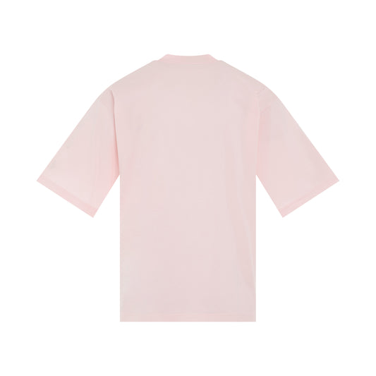 Logo Oversized T-Shirt in Pink Candy