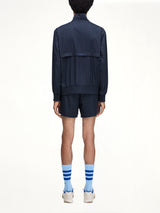 Adidas x WB Pinstripe Track Top in Night Navy