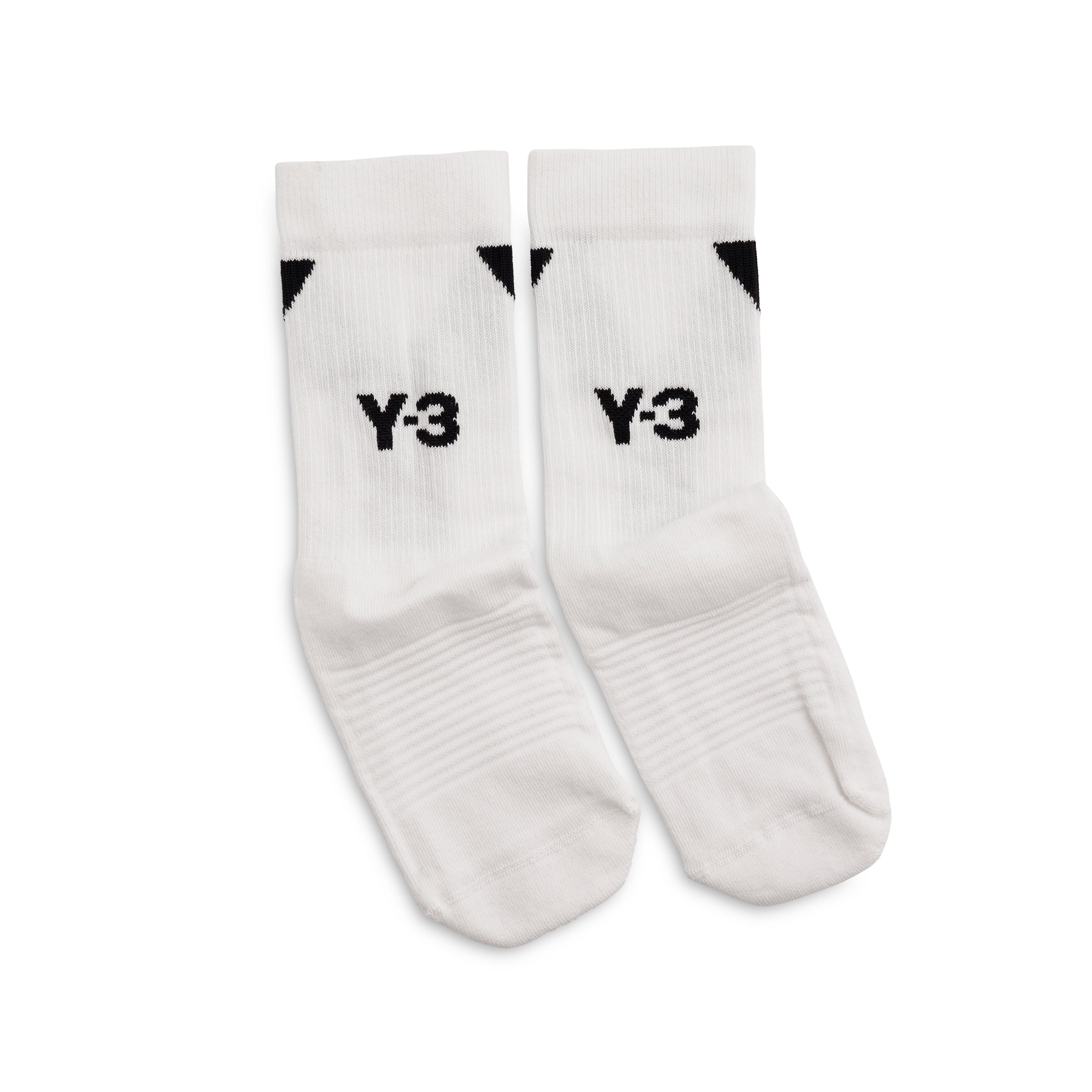 Logo High Socks in White