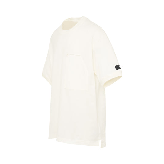 Workwear Short Sleeve T-Shirt in Off White