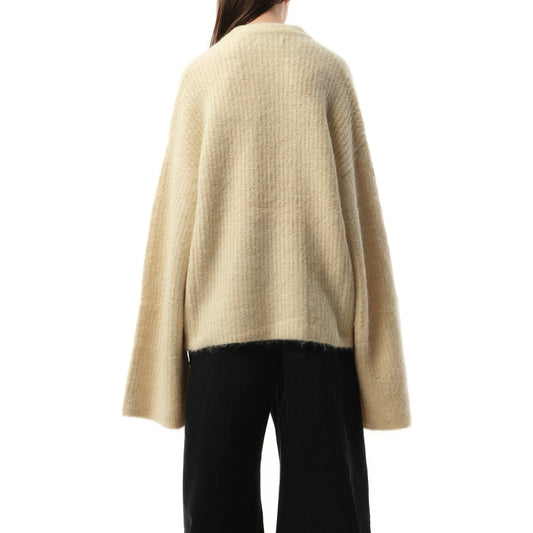 Heavy Knit Sweater in Vanilla