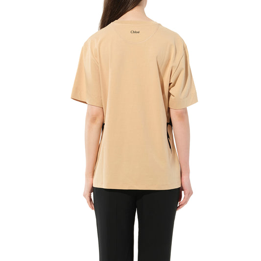 Horse T-Shirt in Beige