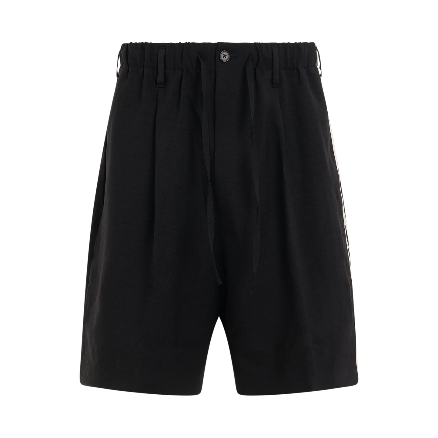 Sport Uniform 3 Stripes Shorts in Black