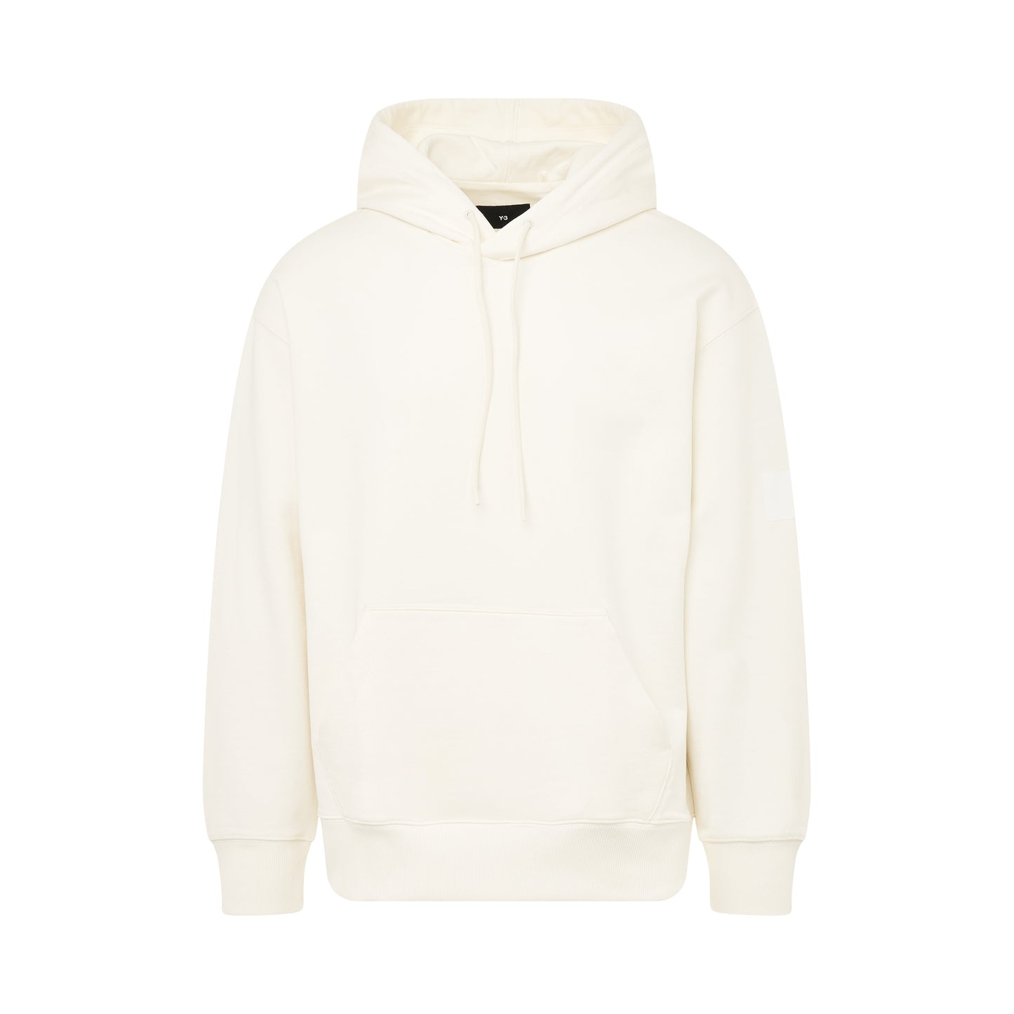 Organic Cotton Terry Hoodie in Off White