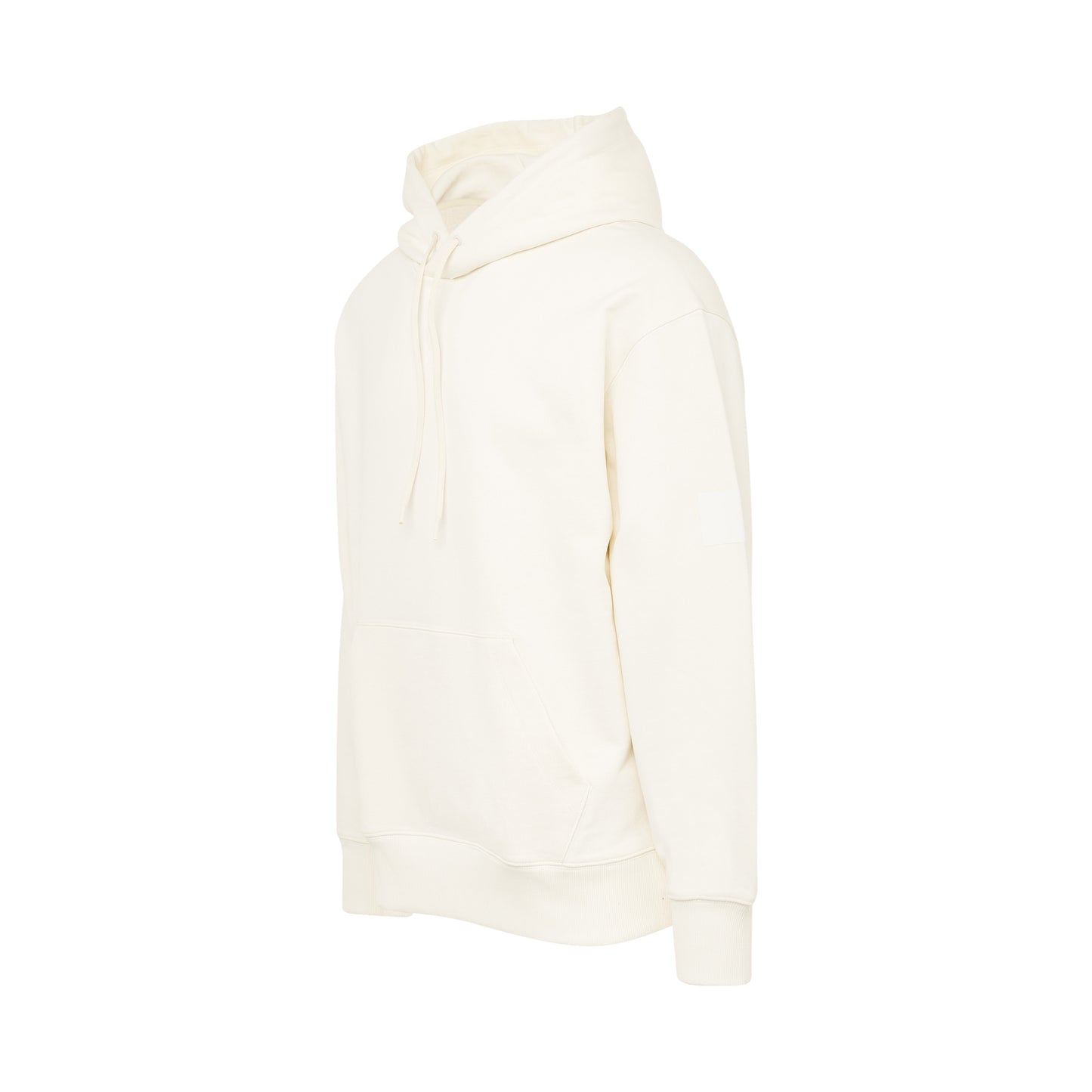 Organic Cotton Terry Hoodie in Off White