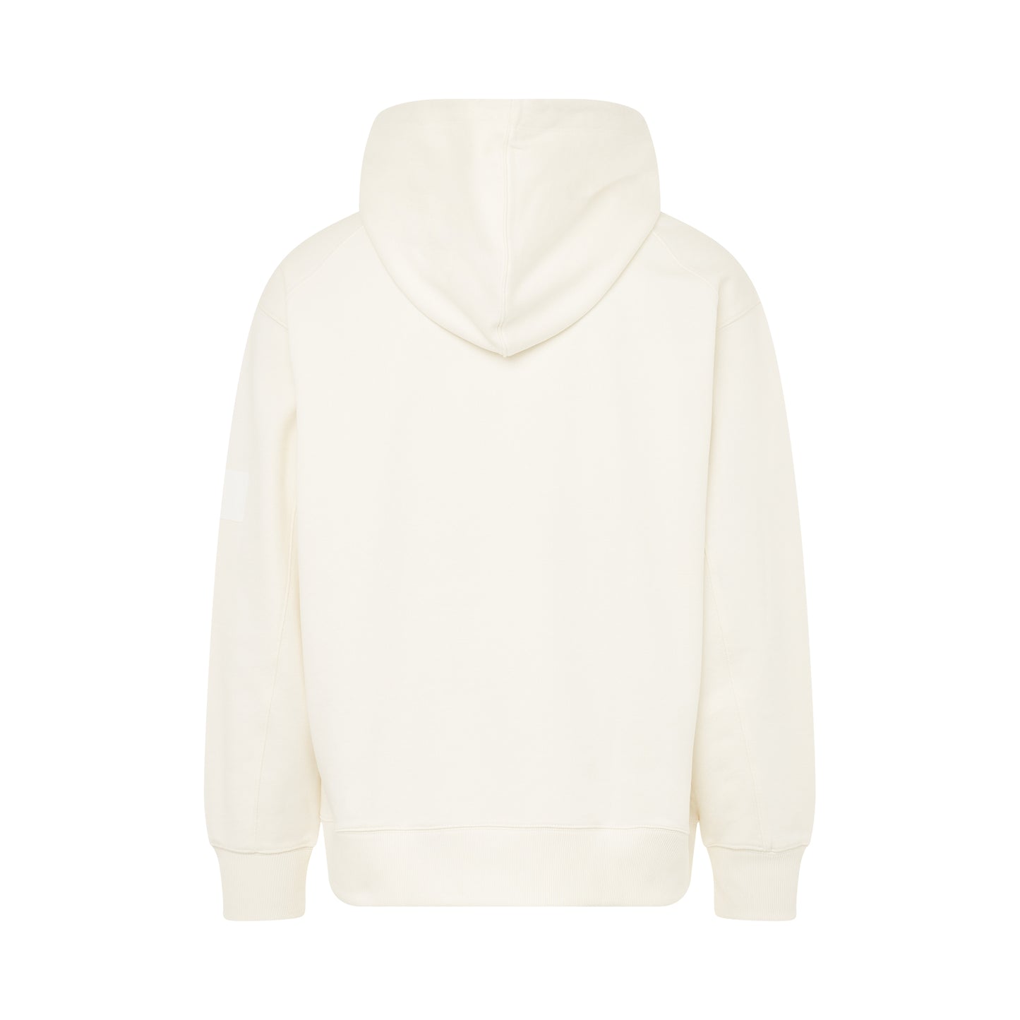 Organic Cotton Terry Hoodie in Off White