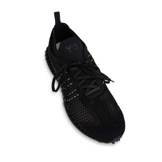 Runner 4D Halo Sneakers in Black/Off White