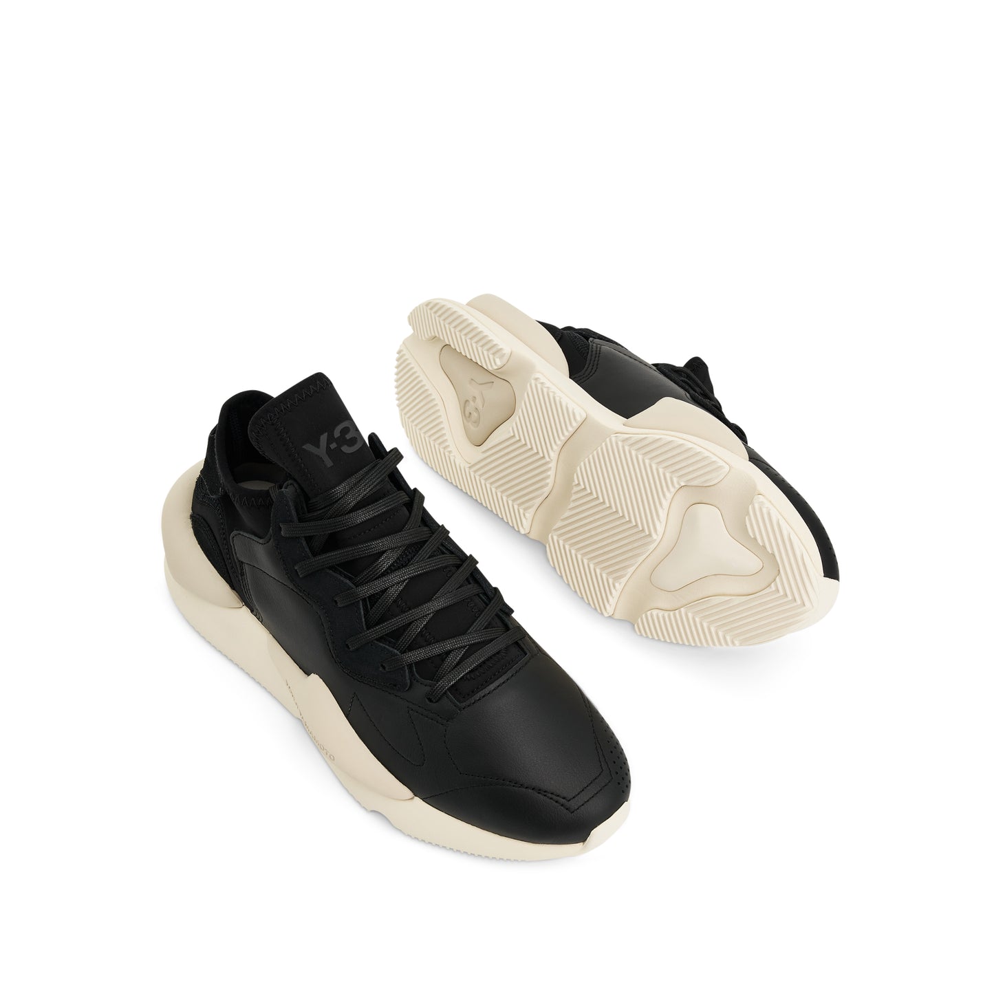 Kaiwa Sneaker in Black/Off White/Brown