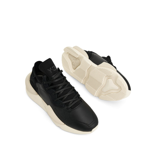 Kaiwa Sneaker in Black/Off White/Brown