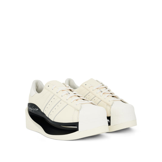 Gendo Superstar Sneaker in Cream White/Black