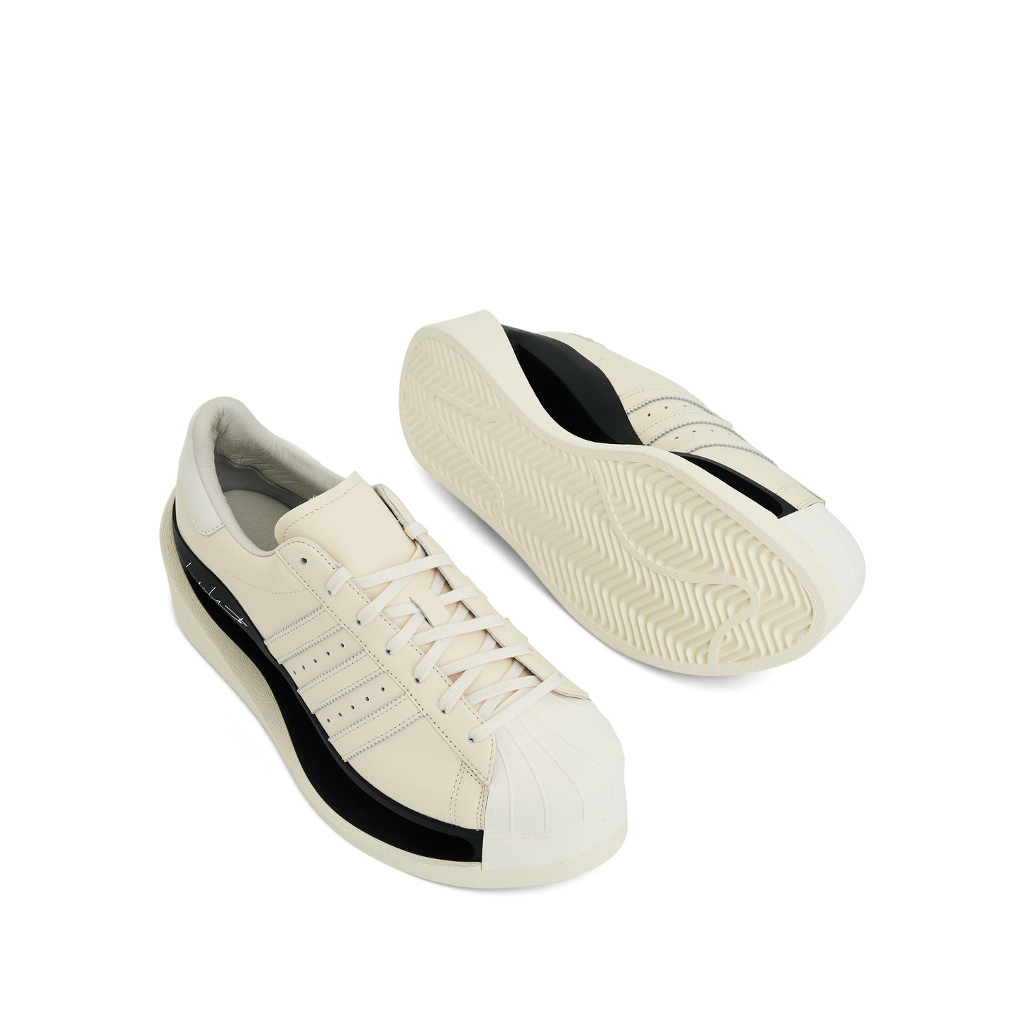 Gendo Superstar Sneaker in Cream White/Black