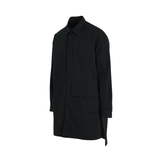 Workwear Overshirt in Black