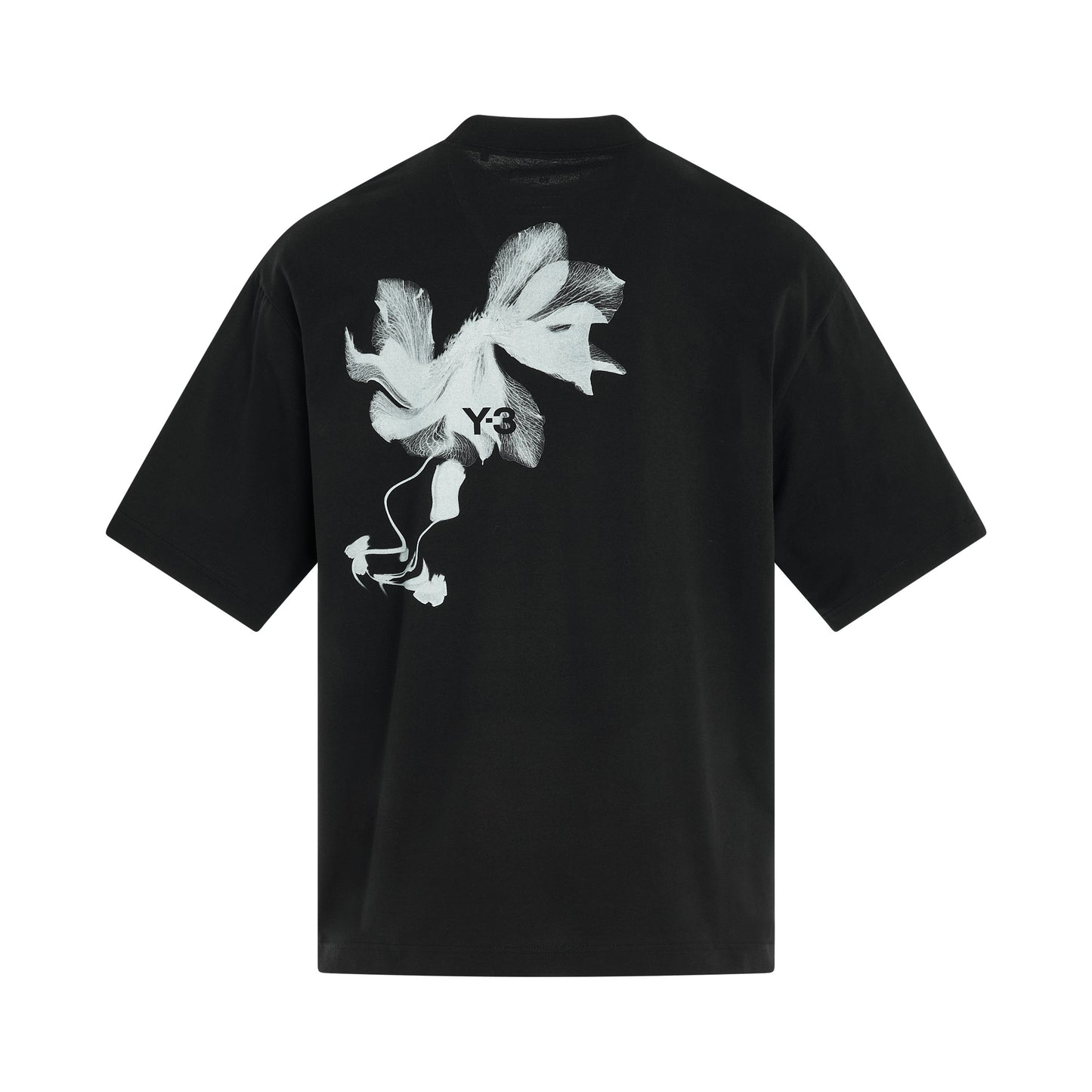 Flower Graphic T-Shirt 2 in Black