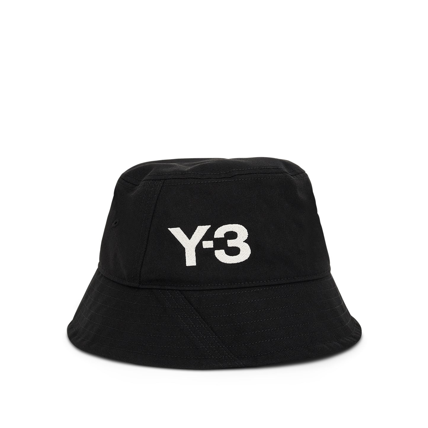 Y-3 StapleBucket Hat in Black