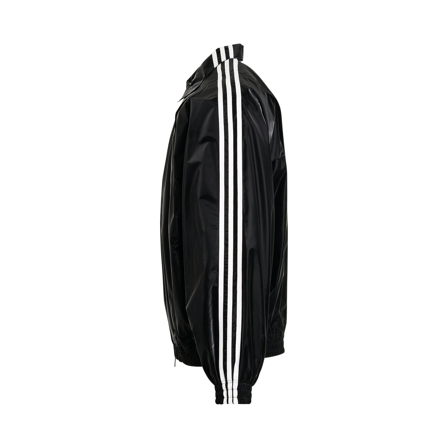 3 Stripe Windbreaker in Black