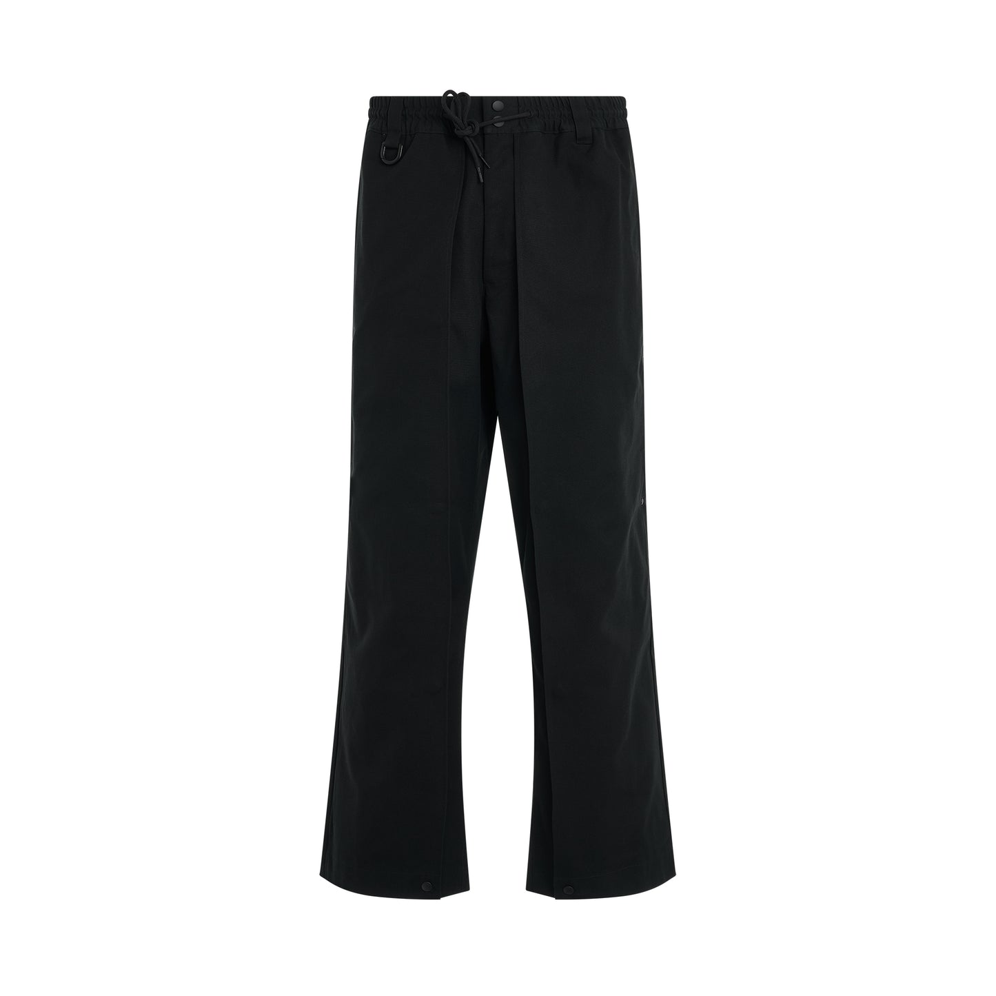 Panelled Workwear Pants in Black