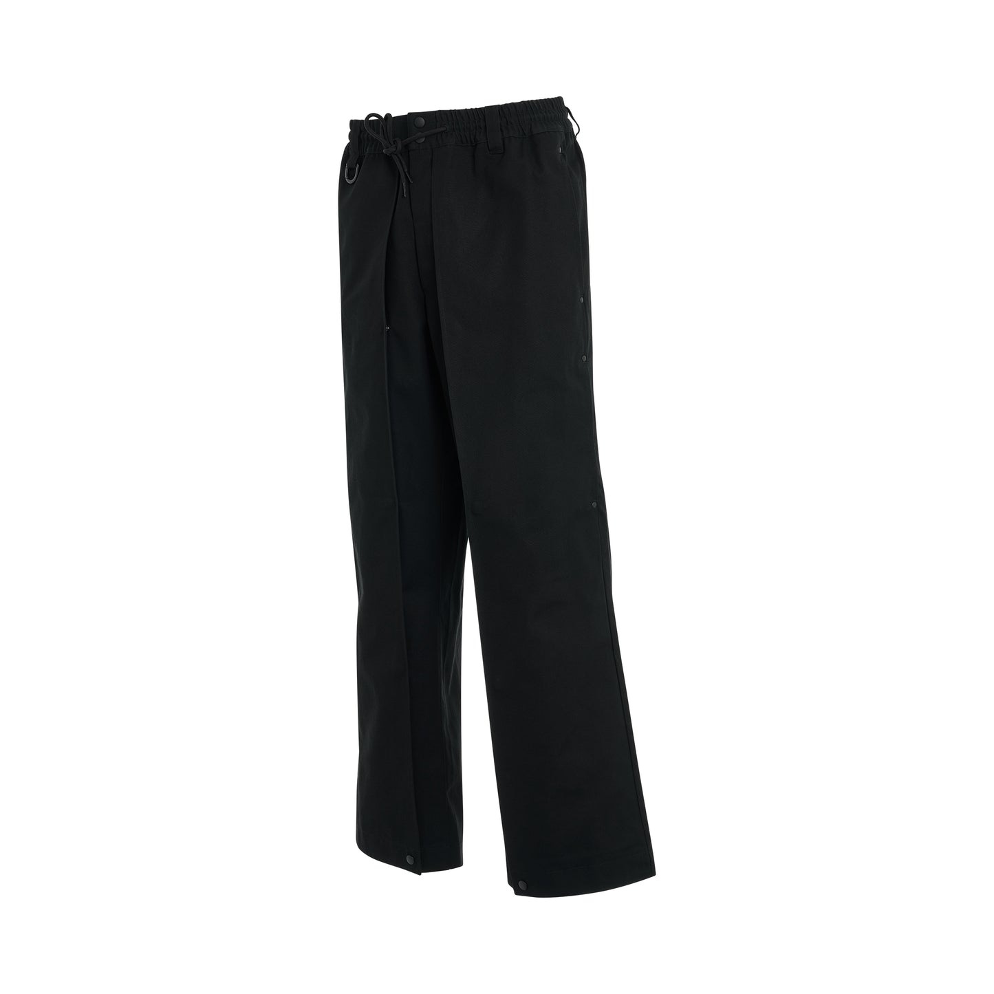 Panelled Workwear Pants in Black