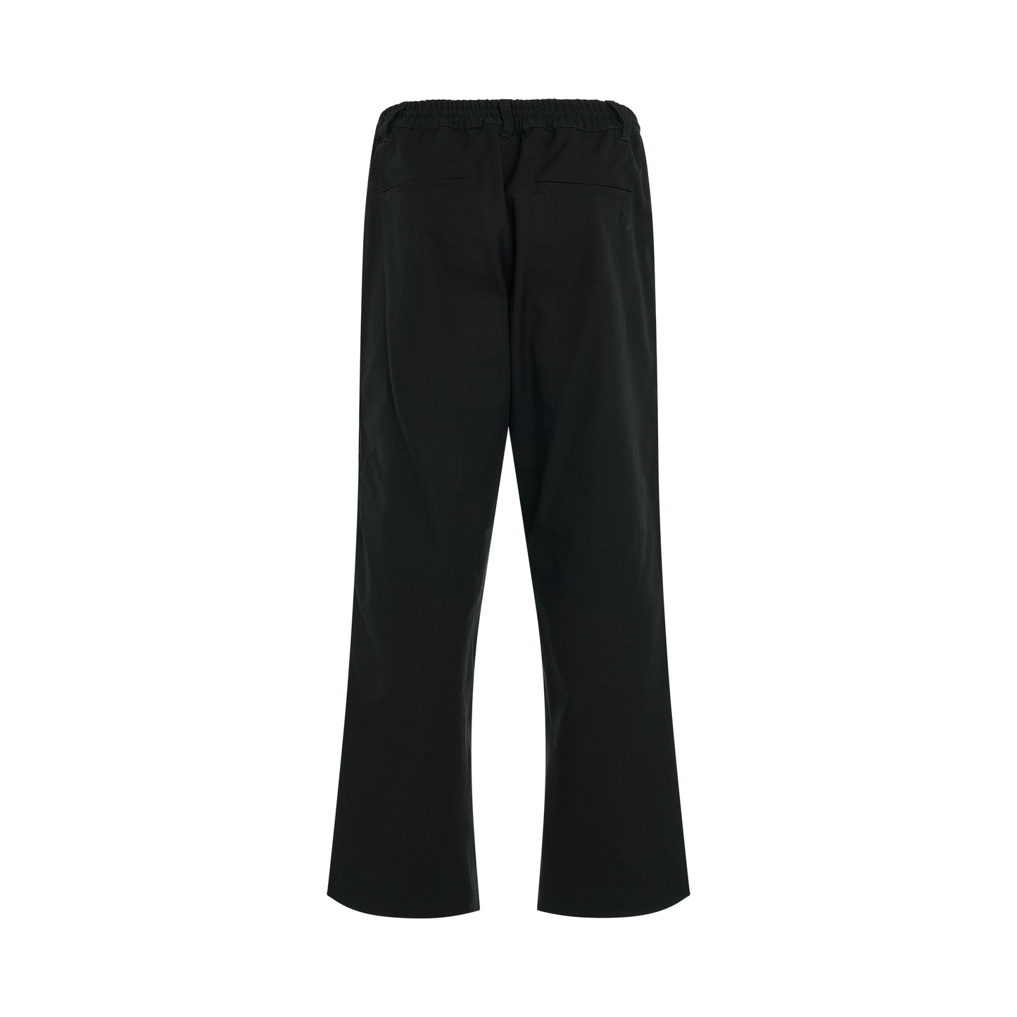 Panelled Workwear Pants in Black