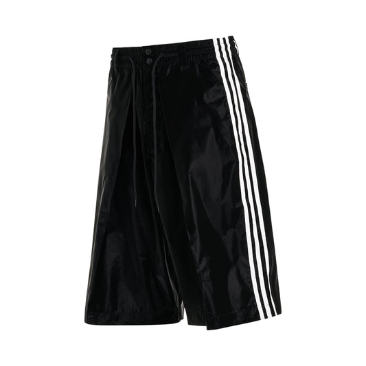 3 Stripe Shorts in Black