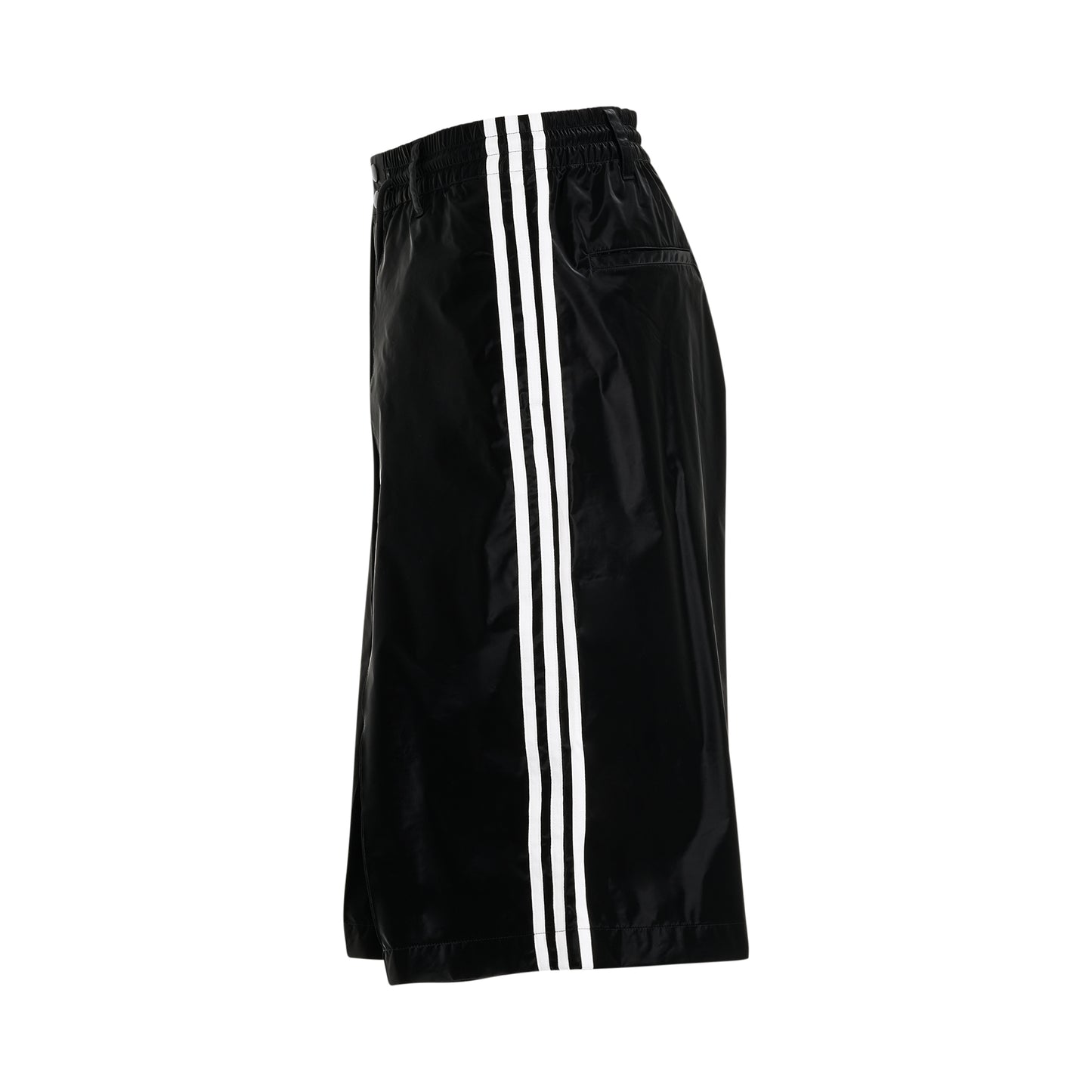 3 Stripe Shorts in Black