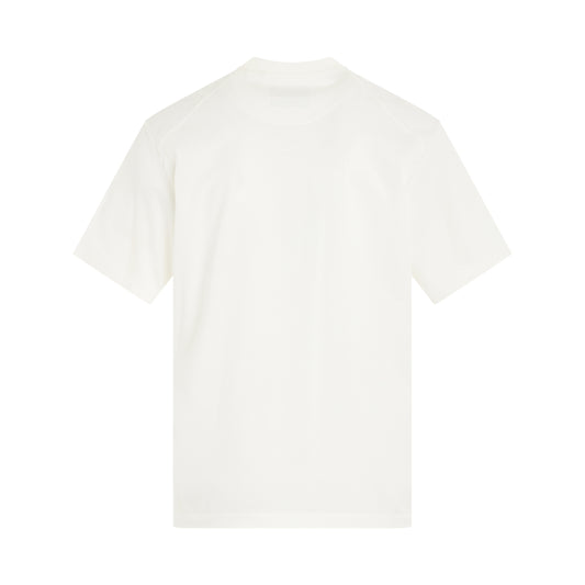 Y-3 Graphic Logo T-Shirt in Off White